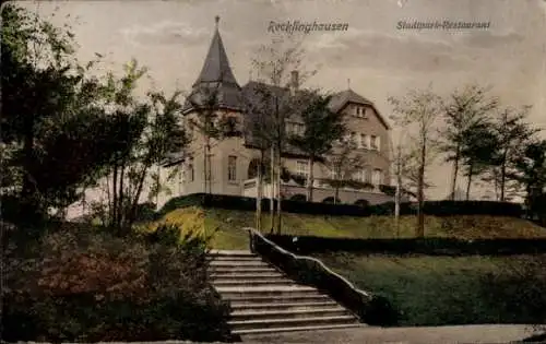 Ak Recklinghausen im Ruhrgebiet, Stadtpark-Restaurant