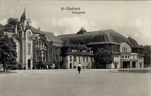 Ak Mönchengladbach am Niederrhein, Volksgarten