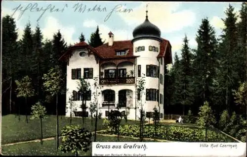 Ak Grafrath in Oberbayern, Villa Rud. Czermak