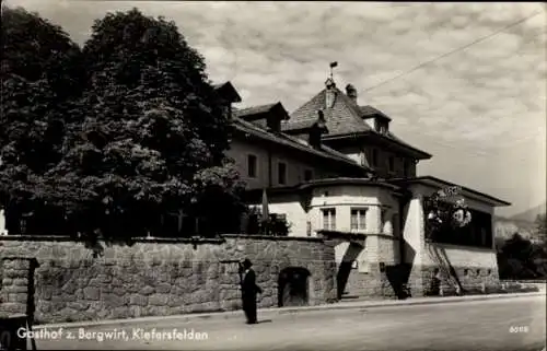 Ak Kiefersfelden Oberbayern, Gasthof zum Bergwirt