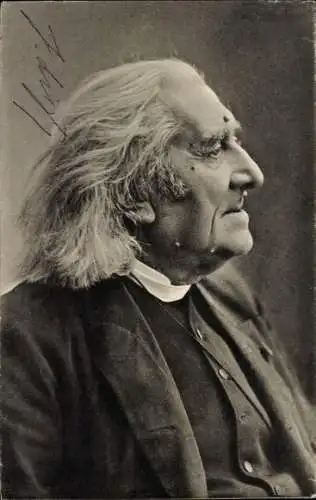 Ak Komponist Franz Liszt, Liszt Ferencz, Portrait