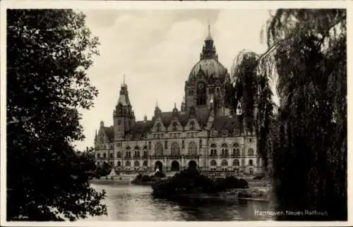 Ak Hannover in Niedersachsen, Neues Rathaus