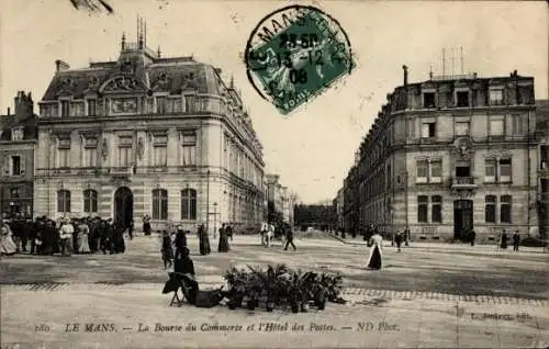 Ak Le Mans Sarthe, Bourse de Commerce, Hotel des Postes