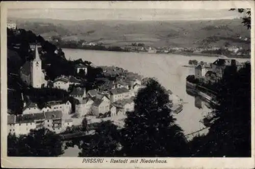 Ak Passau in Niederbayern, Ilzstadt mit Niederhaus