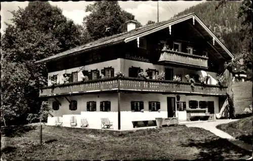 Ak Königsee Königssee Oberbayern, Haus Meisterslehen