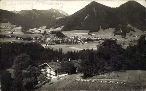 Ak Ruhpolding in Oberbayern, Panorama