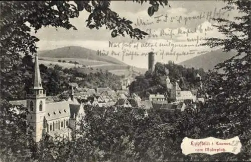 Ak Eppstein im Taunus, Blick vom Malerplatz