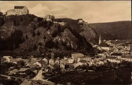 Ak Riedenburg in Niederbayern, Gesamtansicht, Altmühltal