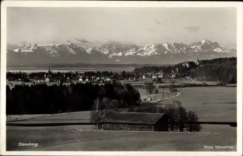 Ak Starnberg in Oberbayern, Panorama