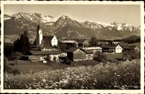 Ak Ofterschwang im Allgäu, Panorama