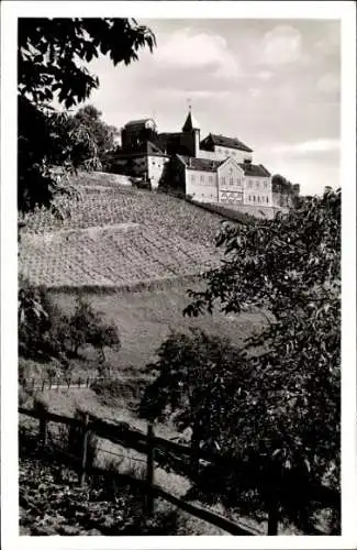 Ak Gernsbach im Schwarzwald, Schloss Eberstein im Murgtal