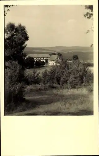 Foto Ak Johannesberg Bad Hersfeld Hessen, Panorama, Fachwerkhäuser