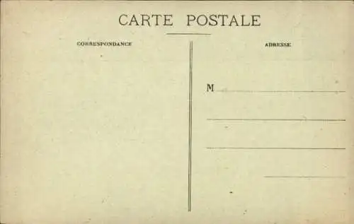 Ak Nomeny Meurthe et Moselle, Place aux Ormes Guerre 1914-1918