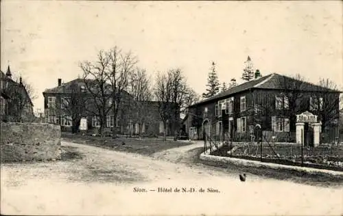 Ak Sion Meurthe et Moselle, Hotel de N.-D. de Sion