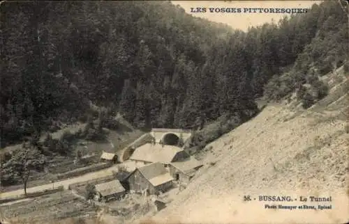 Ak Bussang Vosges, Tunnel