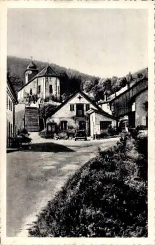 Ak Le Valtin Vosges, Teilansicht, Kirche