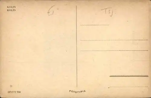 Ak Kolín Köln an der Elbe Mittelböhmen, Gesamtansicht