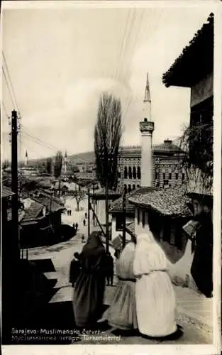 Ak Sarajevo Bosnien Herzegowina, Türkenviertel