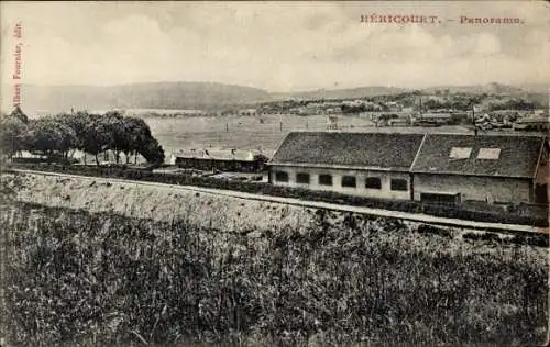 Ak Héricourt Haute Saône, Panorama