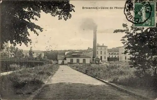 Ak Brévannes Val de Marne, Hospizfabrik