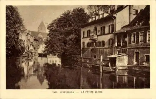 Ak Straßburg Straßburg Elsass Bas Rhin, Klein-Venedig