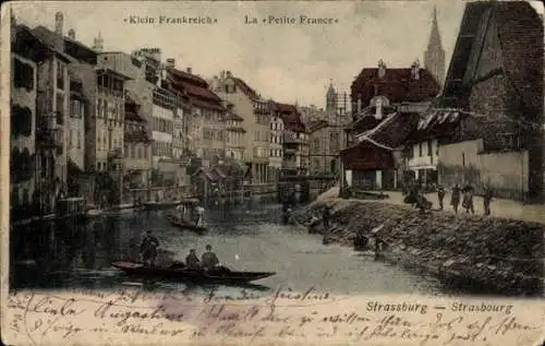 Ak Straßburg Straßburg Elsass Bas Rhin, Little France