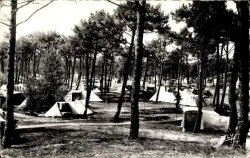 Ak Saint Jean de Monts Vendée, Camping