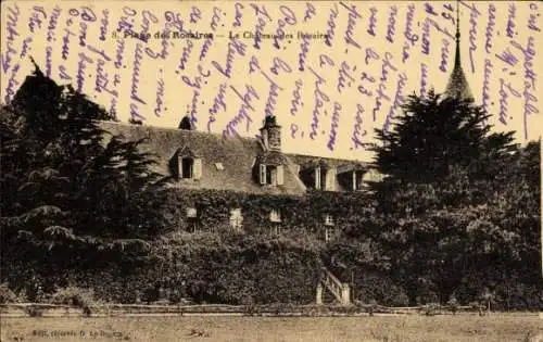 Ak Les Rosaires Plerin Côtes-d'Armor, Schloss