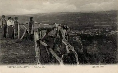 Ak Bar-sur-Aube, Sainte Germaine, Aussichtspunkt