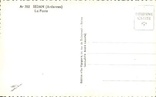 Ak Sedan Ardennen, Postamt
