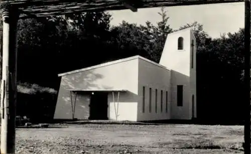 Ak Dourbies Gard, Ferienzentrum, Institut Saint-Félix-Beaucaire, Kapelle