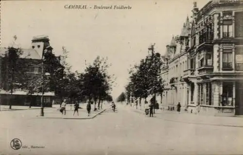 Ak Cambrai Nord, Boulevard Faidherbe