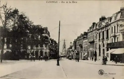 Ak Cambrai Nord, Rue de la Herse