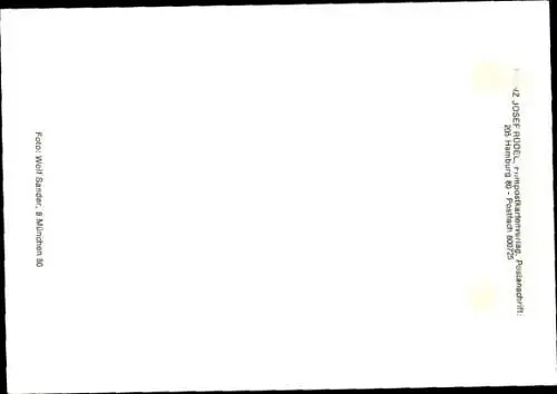 Ak Schauspieler Frank Elstner, Portrait, Autogramm, Moderator von Montagsmaler