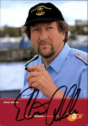 Ak Schauspieler Elmar Gehlen, Portrait, Autogramm