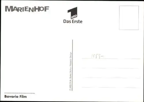 Ak Schauspieler Christian Buse, Portrait, Autogramm, ARD, Serie Marienhof