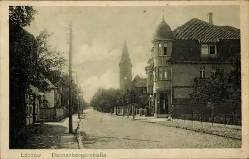 Ak Lüchow im Wendland, Dannenbergerstraße