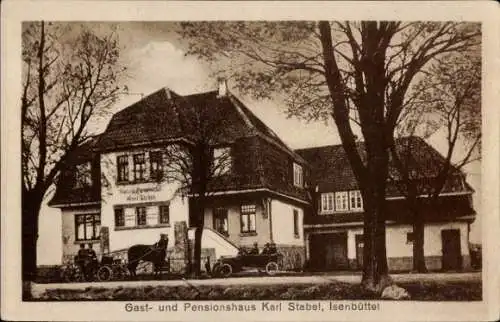 Ak Isenbüttel Niedersachsen, Gasthaus Karl Stabel