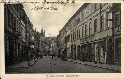 Ak Alfeld an der Leine, Leinstraße