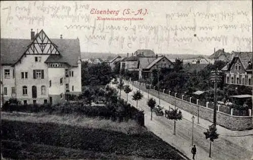 Ak Eisenberg in Thüringen, Klosterlausnitzer Straße