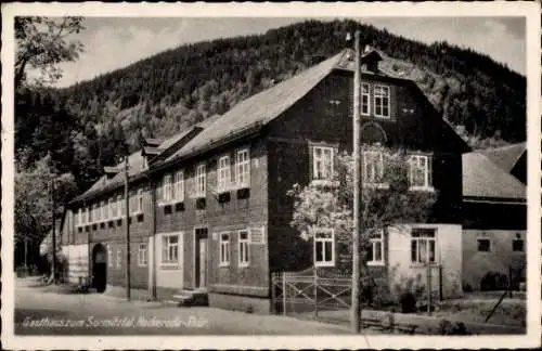 Ak Hockeroda Kaulsdorf in Thüringen, Gasthaus zum Sormitztal