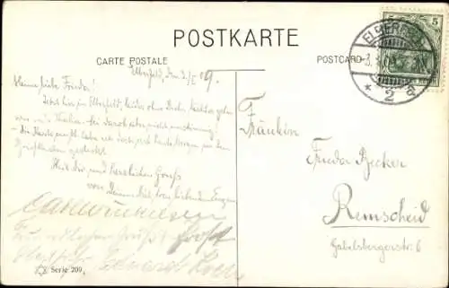 Künstler Ak Thiele, Arthur, In der Tanzstunde, Der Unwiderstehliche