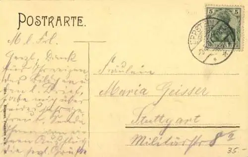 Ak Eppstein im Taunus, Burgruine