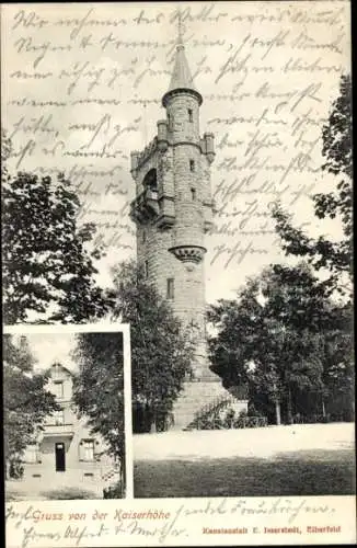 Ak Elberfeld Wuppertal, Kaiserhöhe