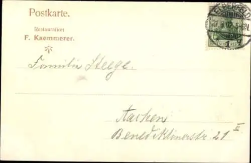 Ak Elberfeld Wuppertal, Kaiserhöhe