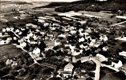 Ak Hangenmeilingen Elbtal in Hessen, Luftbild