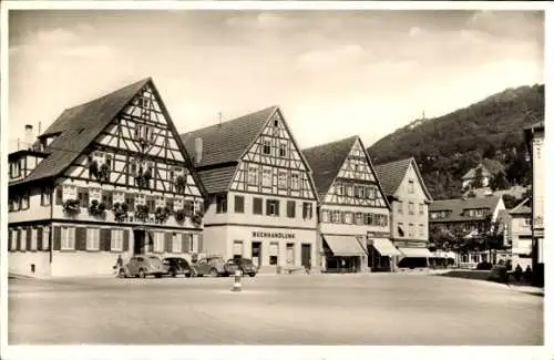 Ak Ebingen Albstadt in Württemberg, Untere Vorstadt, Schlossberg