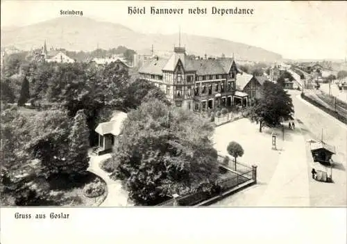 Ak Goslar am Harz, Hotel Hannover mit Dependance, Steinberg