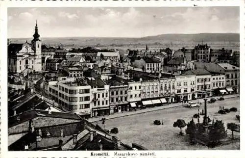 Ak Kroměříž Kremsier Region Zlin, Masarykovo namesti