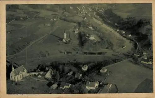 Ak Grafrath in Oberbayern, Fliegeraufnahme